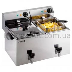 Фритюрница электрическая двойная Saro PROFRI 88 V настольная