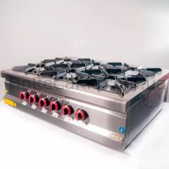 Газовая плита Pimak 70MX-6S настольная 6 конфорок