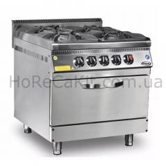 Плита газовая Pimak 70S-М015-4F c духовым шкафом 