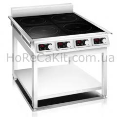 Индукционная плита Hurakan HKN-D35FX4S PRO 4-х конфорочная